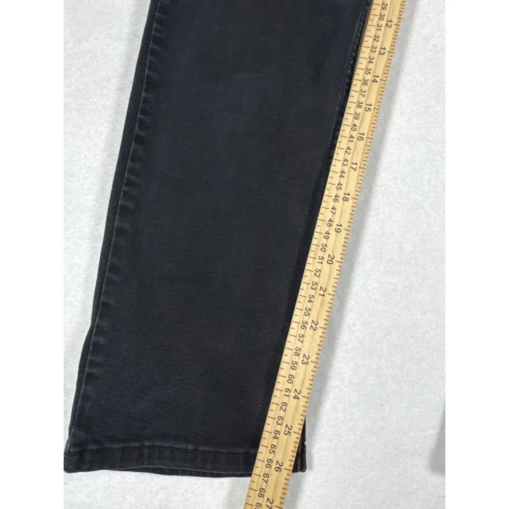 Levis 511 Slim Fit Jeans Mens 36x29 Washed Black Denim Pants